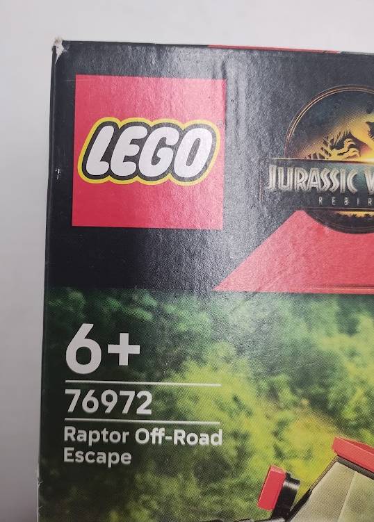 LEGO Jurassic World Raptor Off-Road Escape 76972 SEE DETAILS