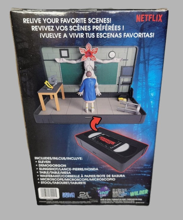 Stranger Things VHS Diorama: Eleven vs. Demogorgon