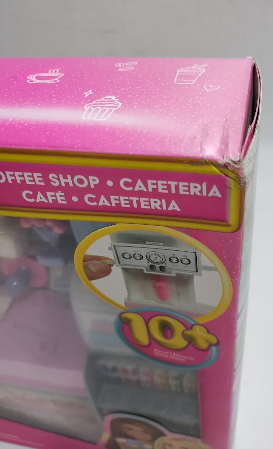 Barbie Coffee Shop Playset with Blonde Barista Doll SEE DETAILS