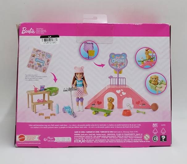 Barbie Chelsea Doll and Accessories Skatepark Playset SEE DETAILS