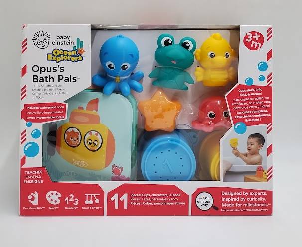 Baby Einstein Ocean Explorers Opus Bath Pals Gift Set - 11pk - 3 Months+