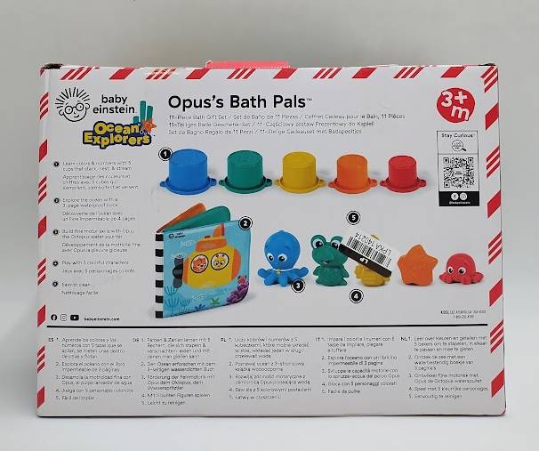 Baby Einstein Ocean Explorers Opus Bath Pals Gift Set - 11pk - 3 Months+