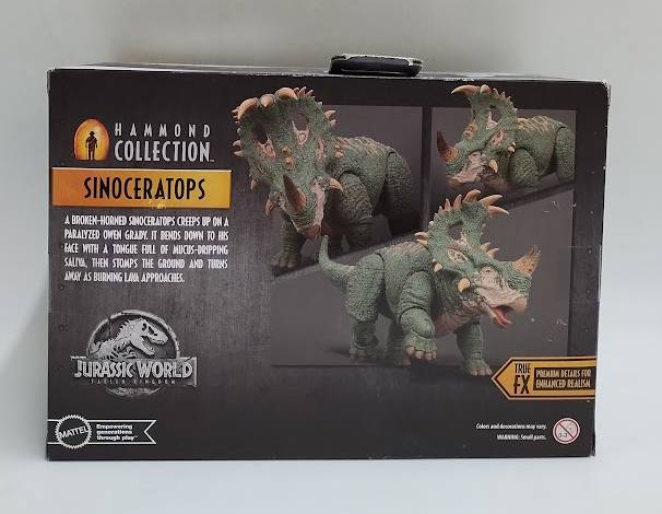 Jurassic World Hammond Collection Sinoceratops Deluxe Articulated SEE DETAILS