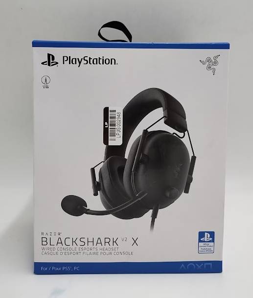 Razer BlackShark V2 X Headset for PlayStation - Black