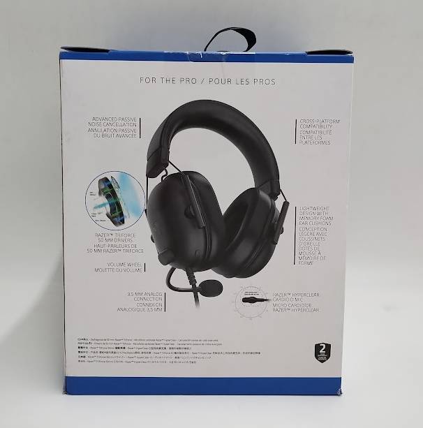 Razer BlackShark V2 X Headset for PlayStation - Black