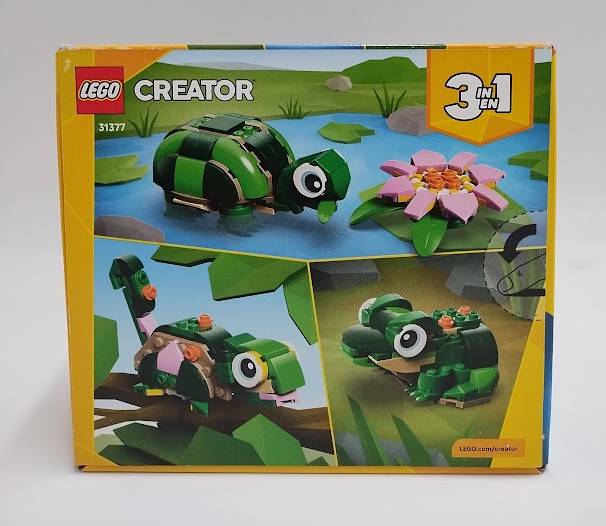 LEGO Creator 3 in 1 Turtle with a Water Lily Flower 31377 SEE DETAILS