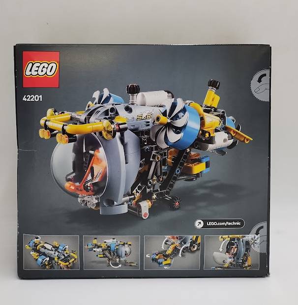 LEGO Technic Deep-Sea Research Submarine Building Toy 42201 SEE DETAILS