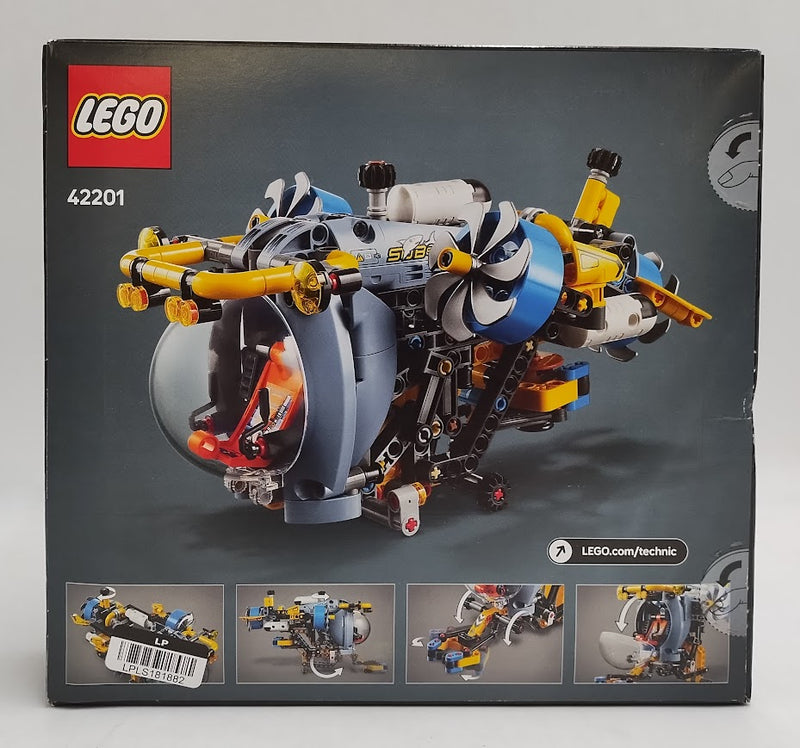 LEGO Technic Deep-Sea Research Submarine Building Toy 42201 SEE DETAILS