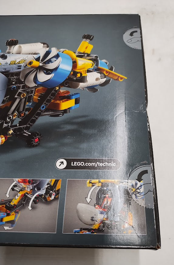 LEGO Technic Deep-Sea Research Submarine Building Toy 42201 SEE DETAILS