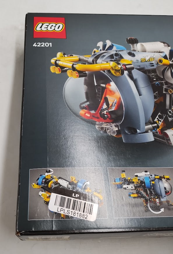 LEGO Technic Deep-Sea Research Submarine Building Toy 42201 SEE DETAILS