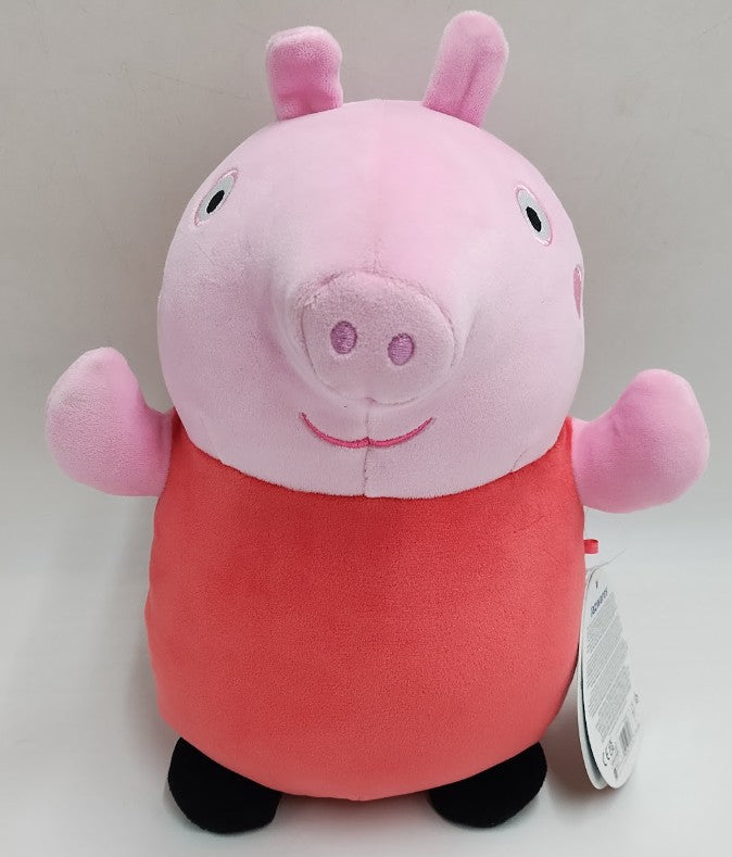 Squishmallows HugMees Peppa Pig 10'' Stuffed Animal