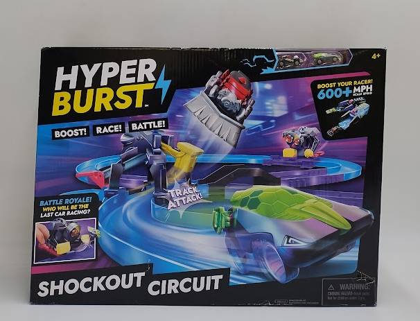 Hyper Burst Shockout Circuit Battle Race Track Set SEE DETAILS