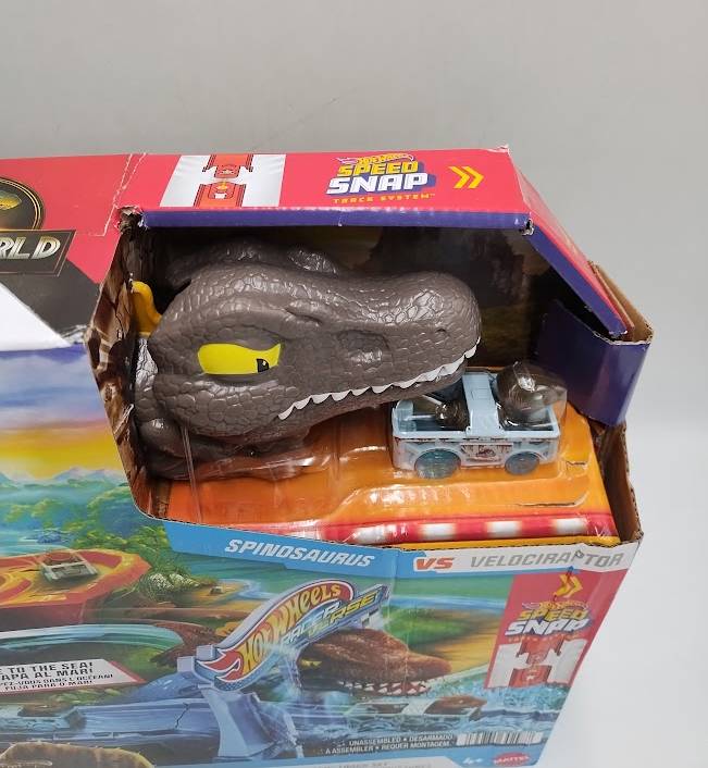 Jurassic World Hot Wheels Racer Verse Rebirth Crash and Splash SEE DETAILS