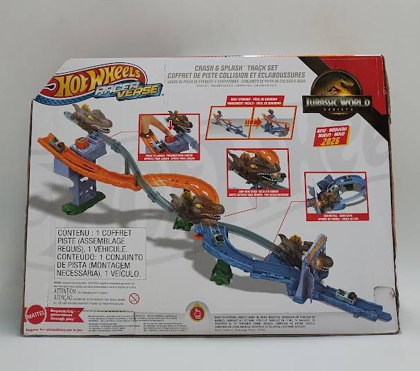 Jurassic World Hot Wheels Racer Verse Rebirth Crash and Splash SEE DETAILS