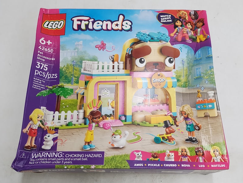 LEGO Friends Pet Accessories Shop Pretend Play Building Set 42650 SEE DETAILS