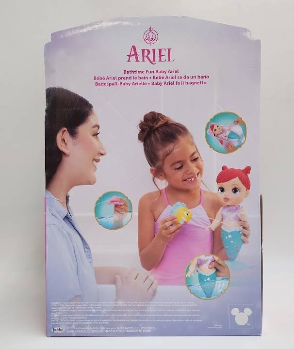 Disney Princess Ariel Baby Bath Doll SEE DETAILS