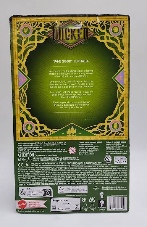 Universal Pictures' Wicked: For Good Singing Elphaba Fashion Doll SEE DETAILS