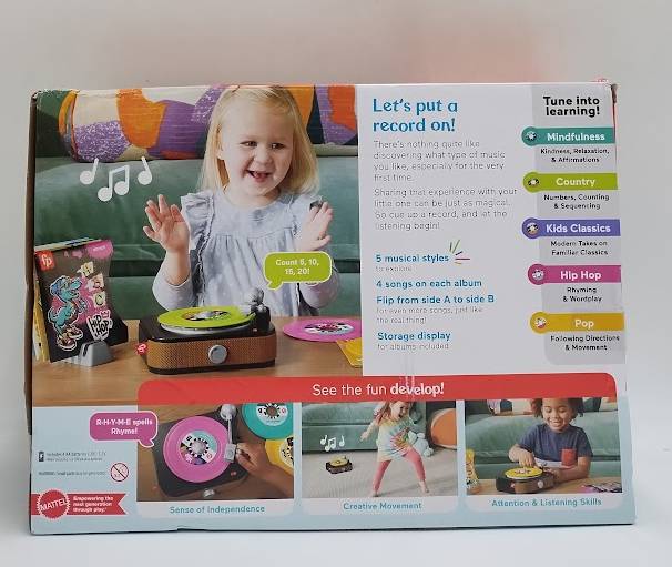 Fisher-Price Rockin' Record Player Musical Toy SEE DETAILS