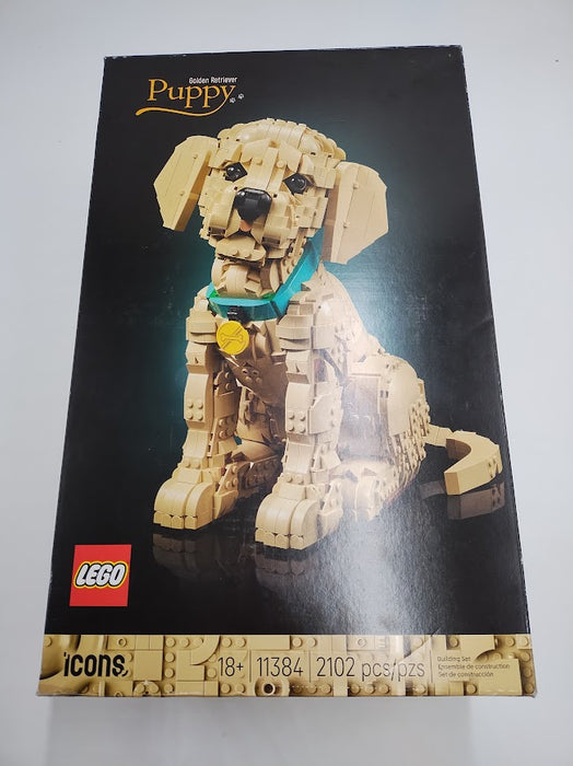 LEGO Icons Golden Retriever Puppy - Building Set 11384 SEE DETAILS