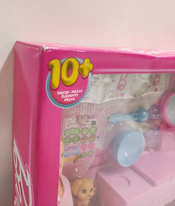 Barbie Face Mask Toy Playset & Doll with 10+ Spa Accessories SEE DETAILS