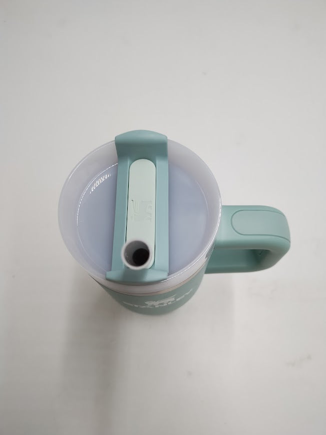 STANLEY Quencher H2.0 Tumbler With Handle And Straw 14 Oz Seafoam