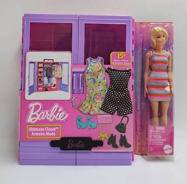 Barbie Ultimate Closet + Doll 2.0 SEE DETAILS