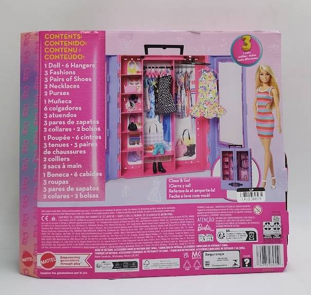 Barbie Ultimate Closet + Doll 2.0 SEE DETAILS