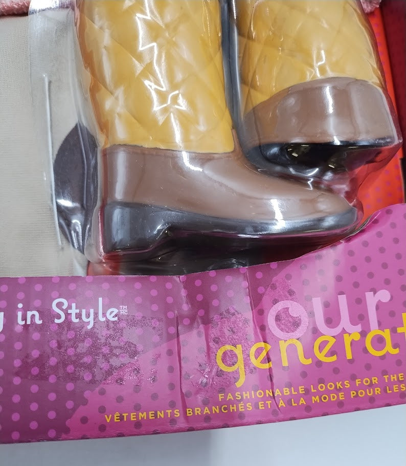 Our Generation Riding in Style Horseback Riding Outfit for 18" Dolls SEE DETAILS