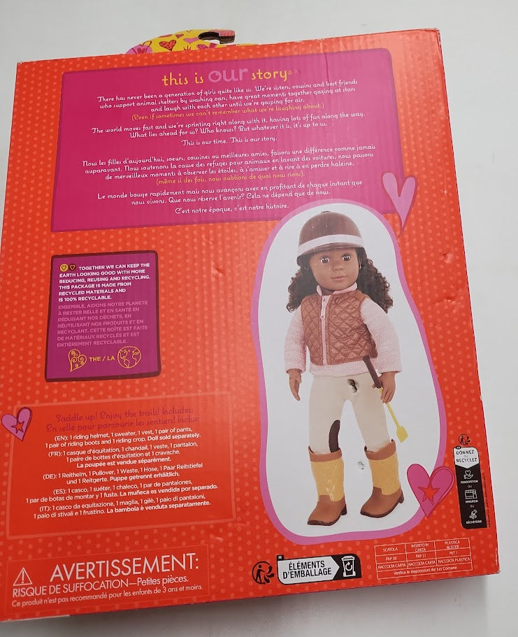 Our Generation Riding in Style Horseback Riding Outfit for 18" Dolls SEE DETAILS