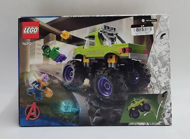 LEGO Marvel The Hulk Truck vs. Thanos Building Set 76312 SEE DETAILS
