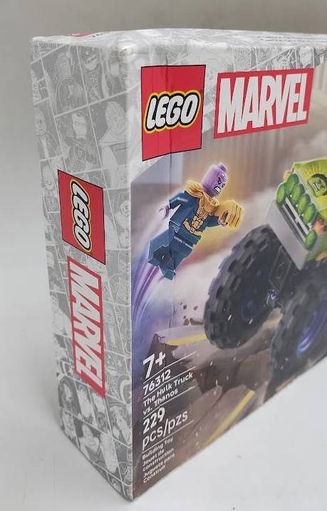 LEGO Marvel The Hulk Truck vs. Thanos Building Set 76312 SEE DETAILS
