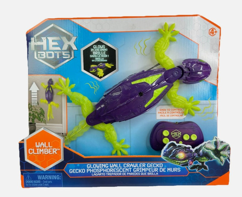 HEX BOTS Smart Gecko Glow in the Dark Robot