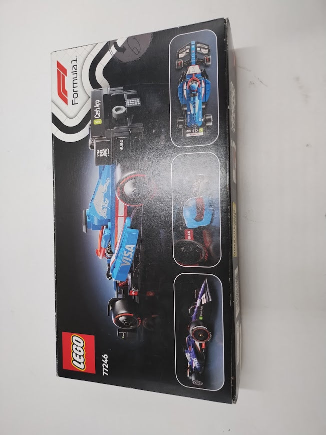 LEGO Speed Champions VisaF1 Race Car Model Kit 77246 SEE DETAILS
