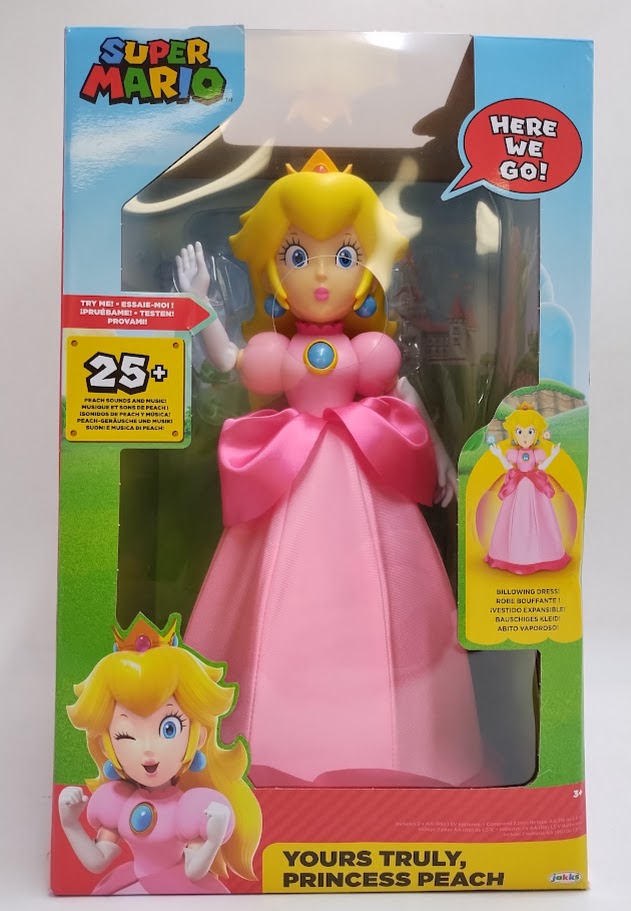 Nintendo Princess Peach Yours Truly Action Figure SEE DETAILS