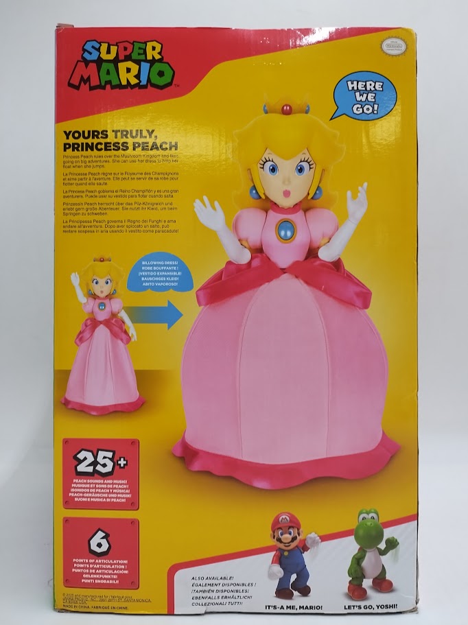 Nintendo Princess Peach Yours Truly Action Figure SEE DETAILS