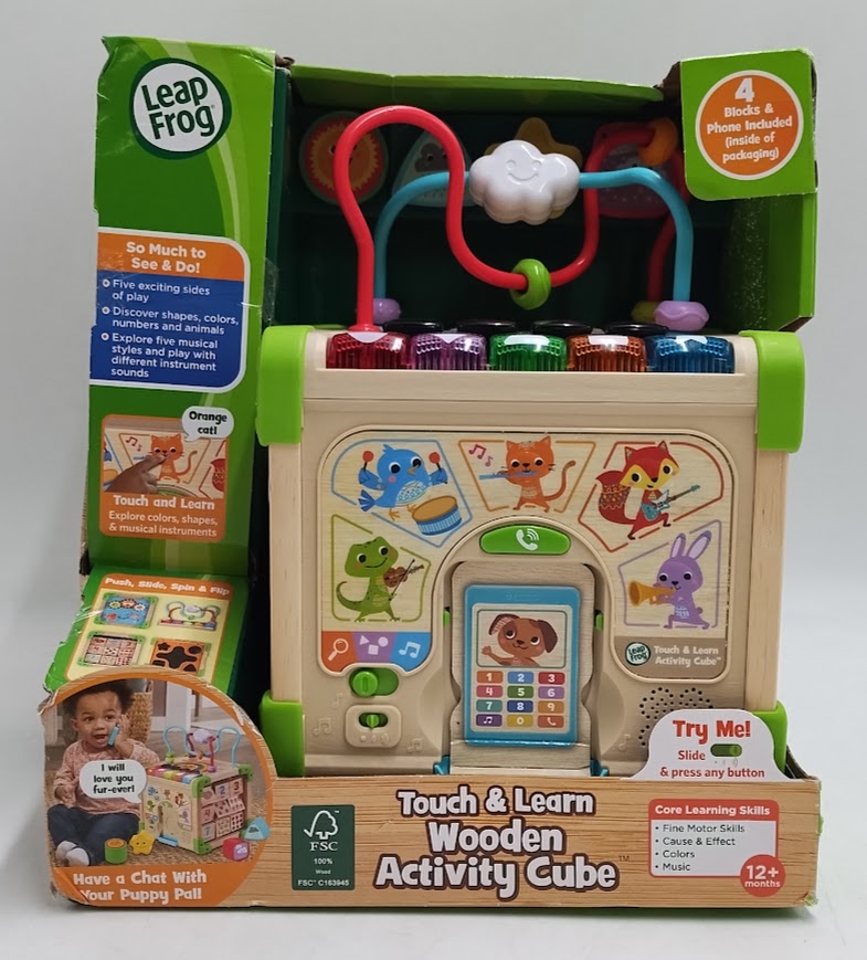 LeapFrog Touch & Learn Wooden Activity Cube SEE DETAILS
