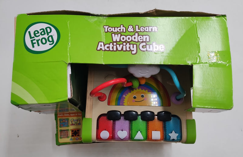 LeapFrog Touch & Learn Wooden Activity Cube SEE DETAILS