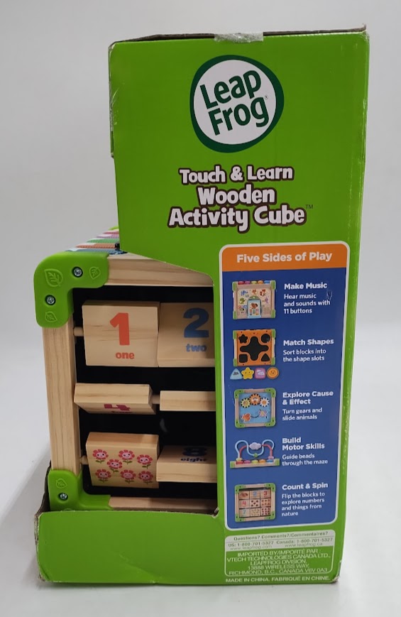 LeapFrog Touch & Learn Wooden Activity Cube SEE DETAILS