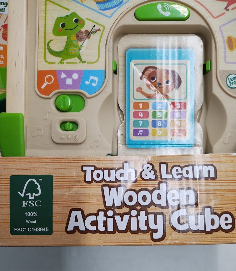 LeapFrog Touch & Learn Wooden Activity Cube SEE DETAILS