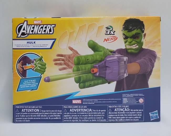 Marvel Avengers Hulk Thunderclap Blaster SEE DETAILS