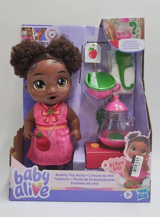 Baby Alive 13.5" Bubbly Tea Party Berry Boo