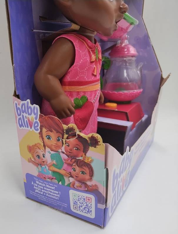 Baby Alive 13.5" Bubbly Tea Party Berry Boo