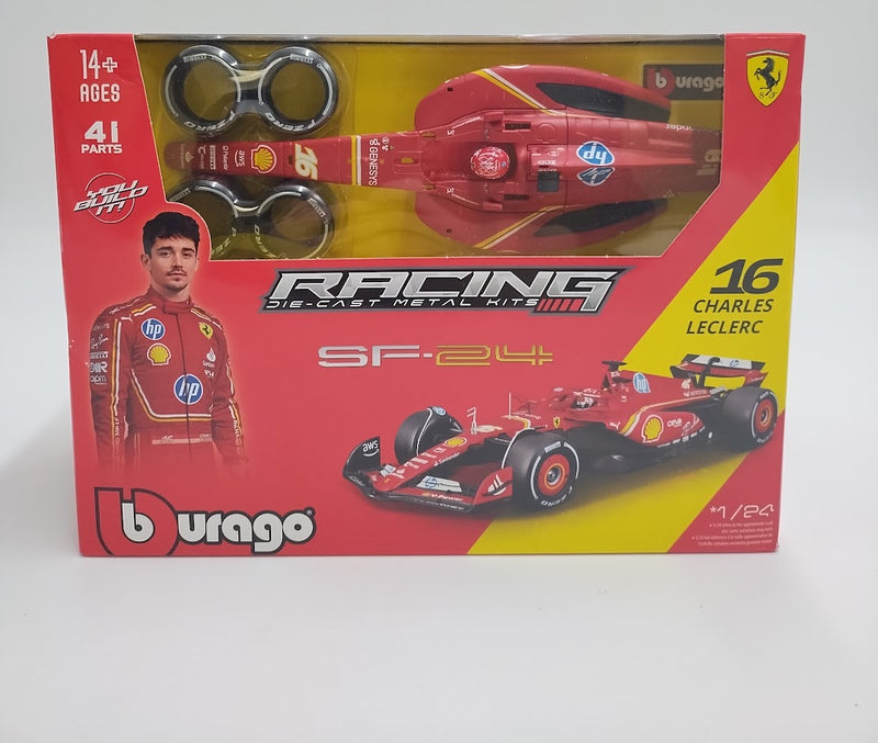 Maisto Formula Racing Model Kit Assortment Scale1:24 Ferrari SF-24 Toy Vehicle