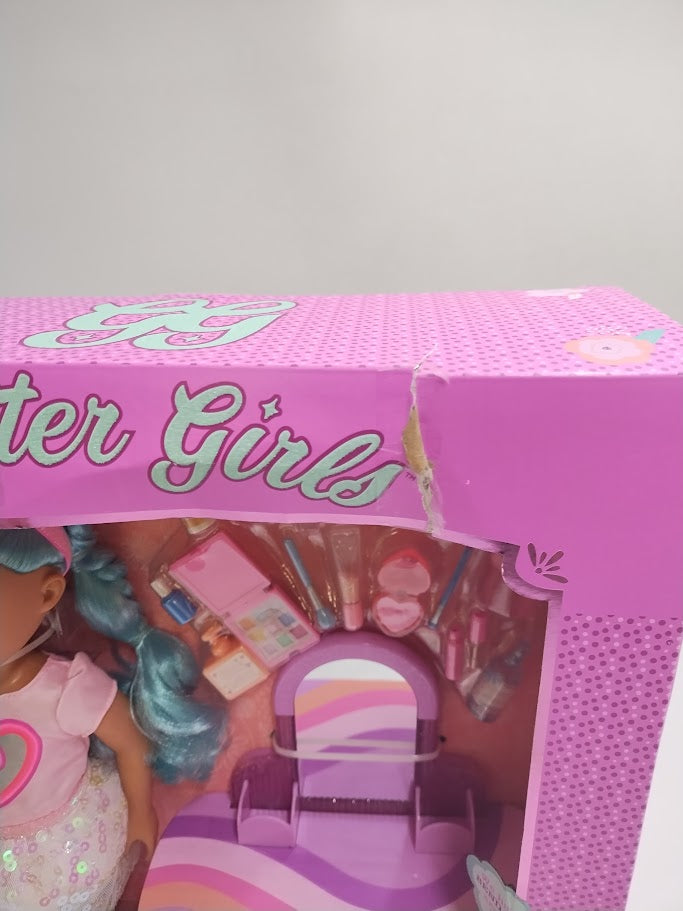 Glitter Girls 14" Doll Micah & GG Makeover Playset: 33 Pieces SEE DETAILS