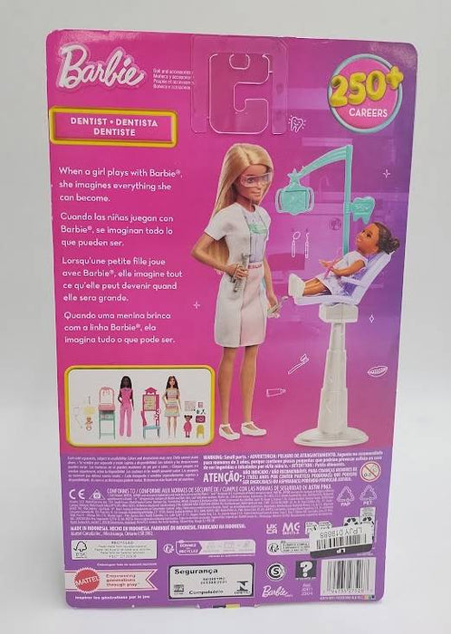Barbie Dentist Doll with Blonde 11" Fashion Doll SEE DETAILS