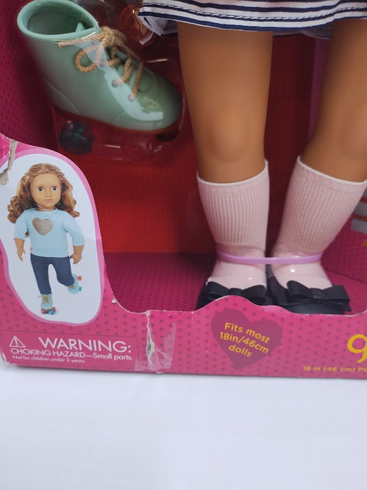 Our Generation Deluxe Restaurant Doll with Book - Isa SEE DETAILS