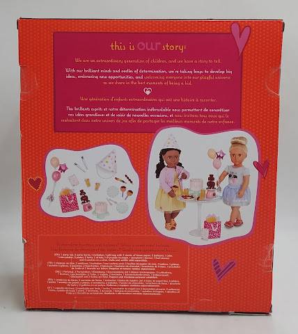 Our Generation Sweet Celebration Birthday Party Accessory Set SEE DETAILS