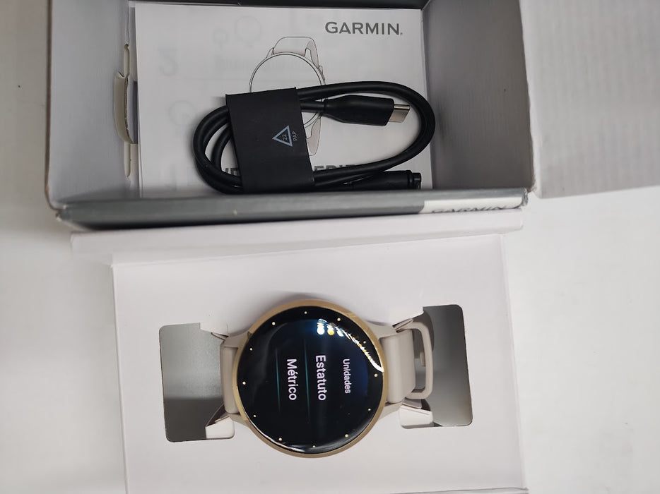 Garmin Venu 3S French Gray and Soft Gold SEE DETAILS