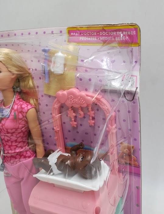 Barbie Baby Doctor Doll with Blonde Fashion 9.5" Doll, 1 Baby Doll SEE DETAILS