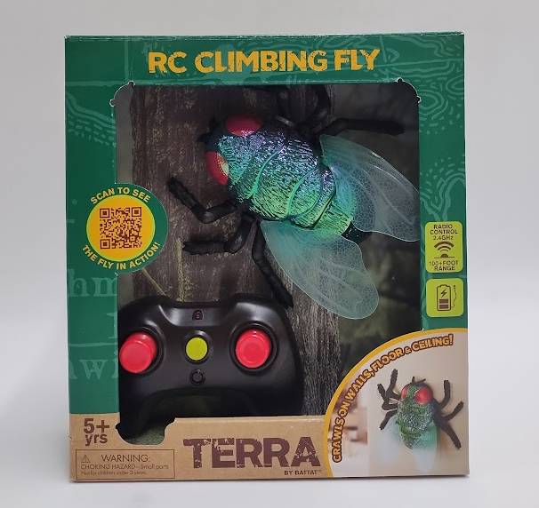 TERRA by Battat Remote Control Insect: Housefly Robot